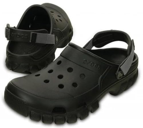 CROCS Off-Road Sport Clog Sandals, Black/Graphite, Size 23cm