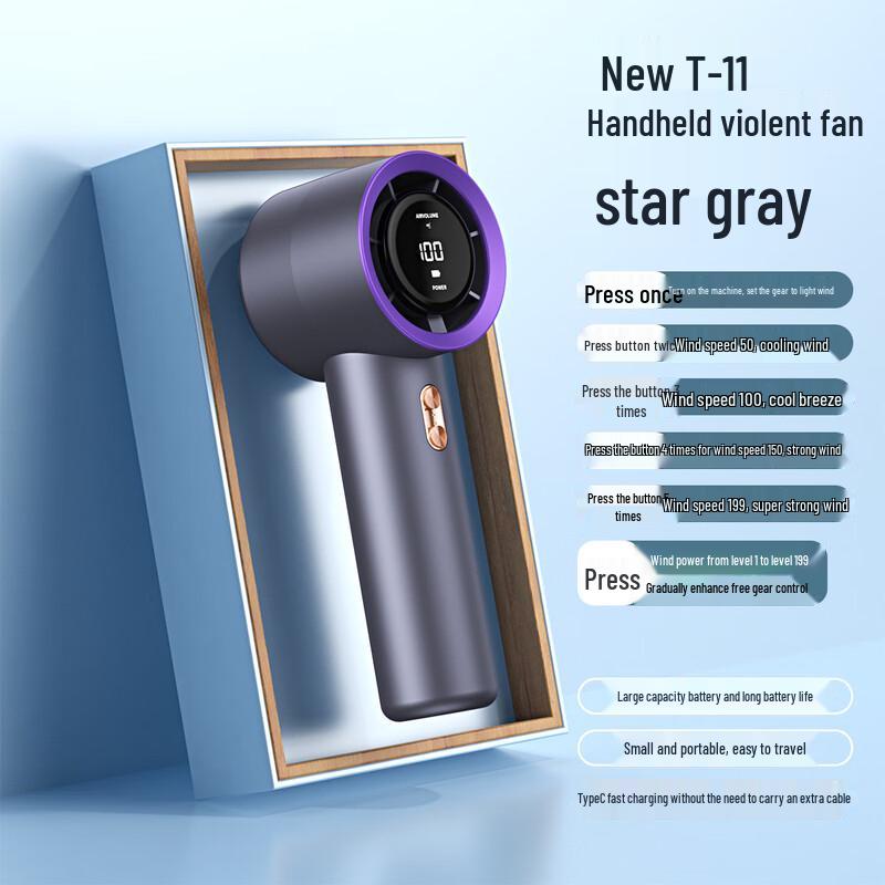 WEZHO Handheld Portable Fan