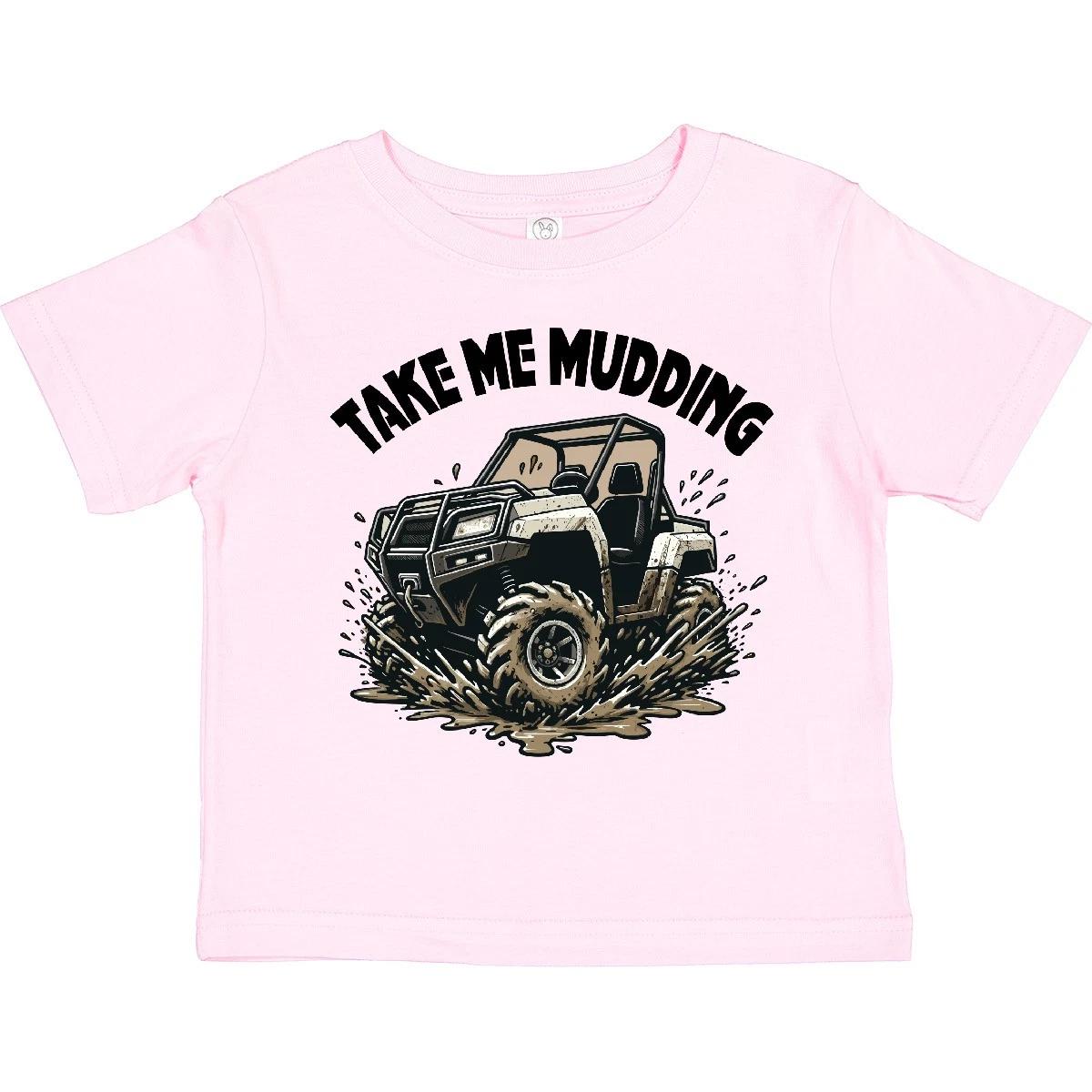 Inktastic Mudding Off Road Adventure Four Wheeling Toddler T-Shirt Off-road Mud 110