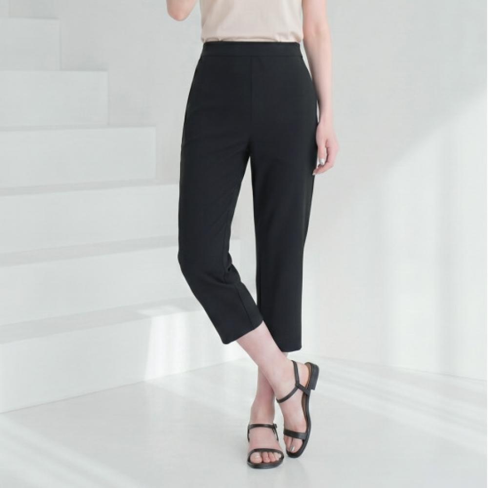 A+simple Women Cooling 7 Part Semi Straight Pants Model No. Summer