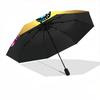 1pc Butterflies Star Automatic Opening/Closing Umbrella with Operation & Windproof Canopy - Folding Design, Holiday Gift yy260225185
