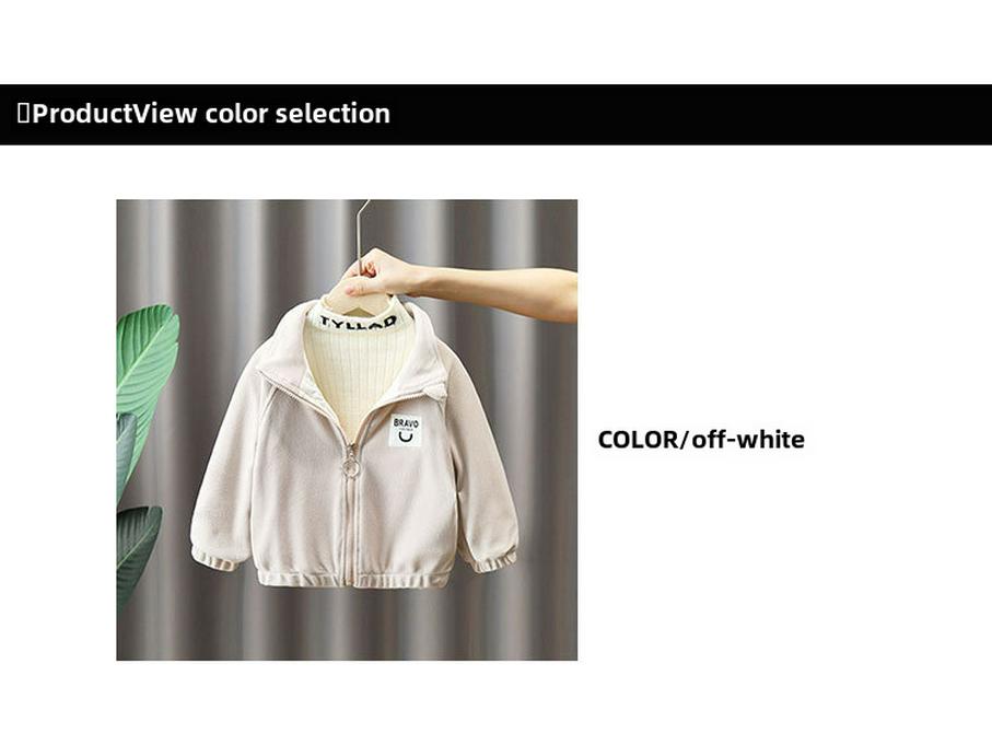 Boys' Warm Polar Fleece Jacket - New for Autumn/Winter 2023