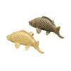 Retro Carp Fish Brass Handle Gold Color Wardrobe Drawer Pulls Cabinet Door Knobs  Home Decor