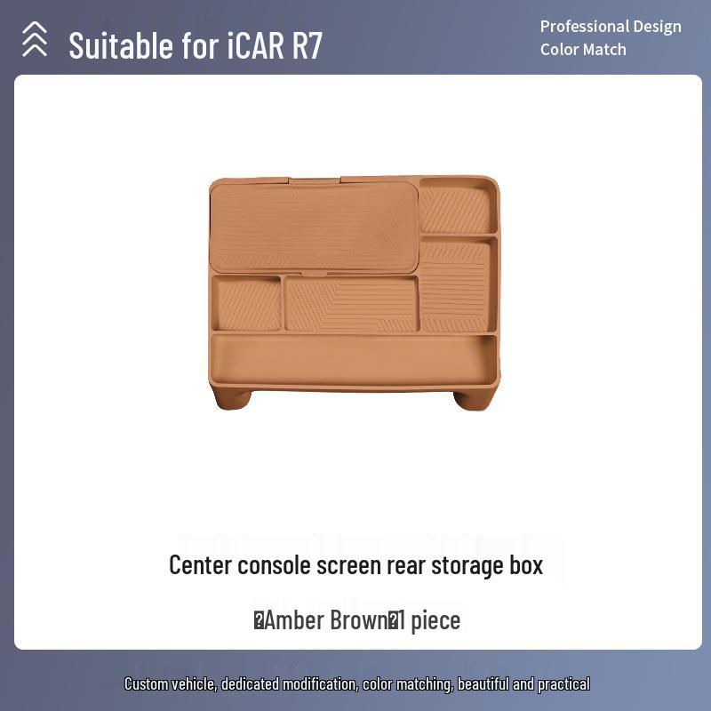 Silicone Storage Box for Luxeed R7 Center Console Modification (26 Models)