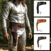 PU Leather Waist Strap Belt Pin-Buckle Adjustable Leg Pouch Leg Hanging Pouch  Medieval Costume