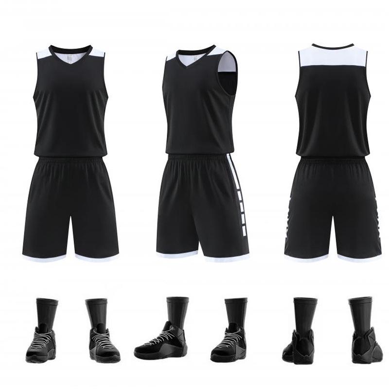 Speedy Quick-Drying Breathable Basketball Uniform Set for Men's Training & Competitions