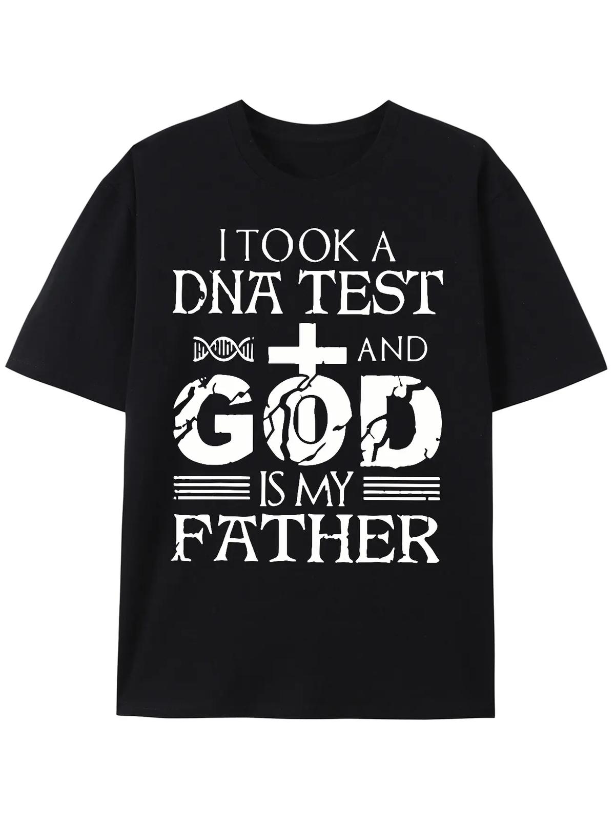Vibrant Christian Quote Graphic Tee - Soft, Breathable, Short Sleeve, Summer Fas 4XL