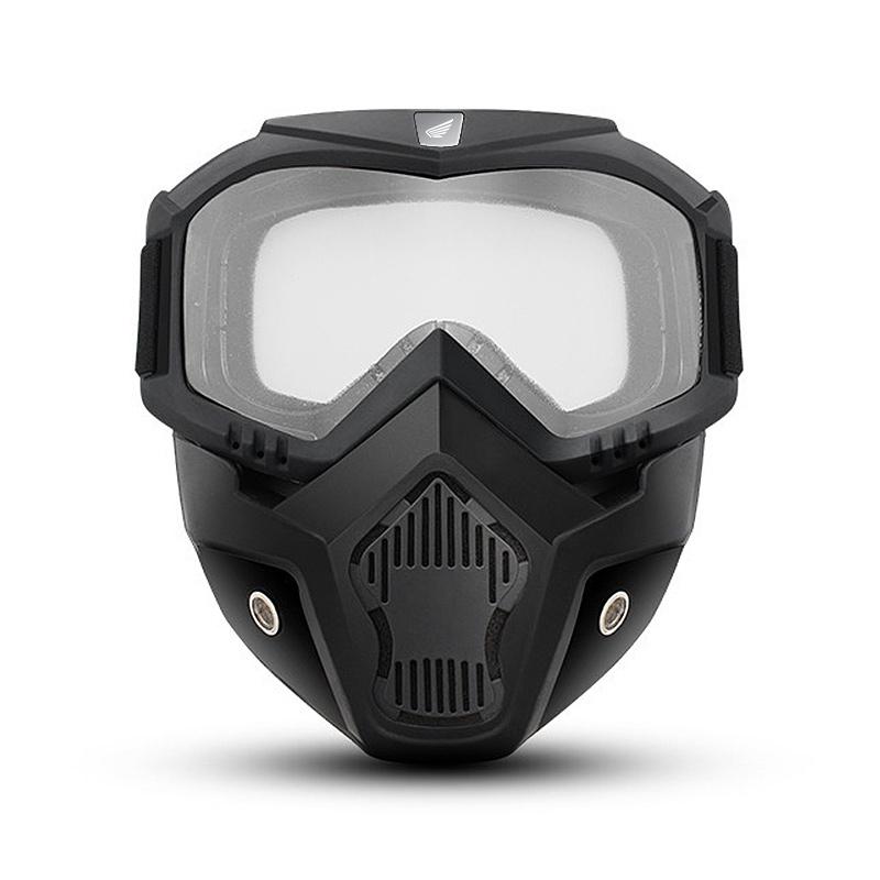 ARD1 Motorcycle Protector Face Mask Removable Full Face Protection Helmet Goggles Riding Motocross Glasses Moto Accessories For Honda