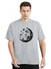 Summer T-shirt High Quality Cotton Funny Astronaut Moon Barbecue Casual T Shirt Fitness Unisex Tops Tees Clothing
