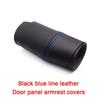 Black Leather Door panel armrest covers Black For Volkswagen Golf 4 MK4 Jetta Bora 1998 1999 2000 2001 2002 2003 2004 2005
