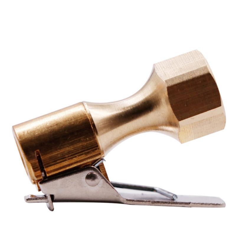 Air Chuck 1/4 Inch Heavy Duty Open Flow Straight Lock On Tire Chuck With Clip For Inflator Gauge Compressor Accessories