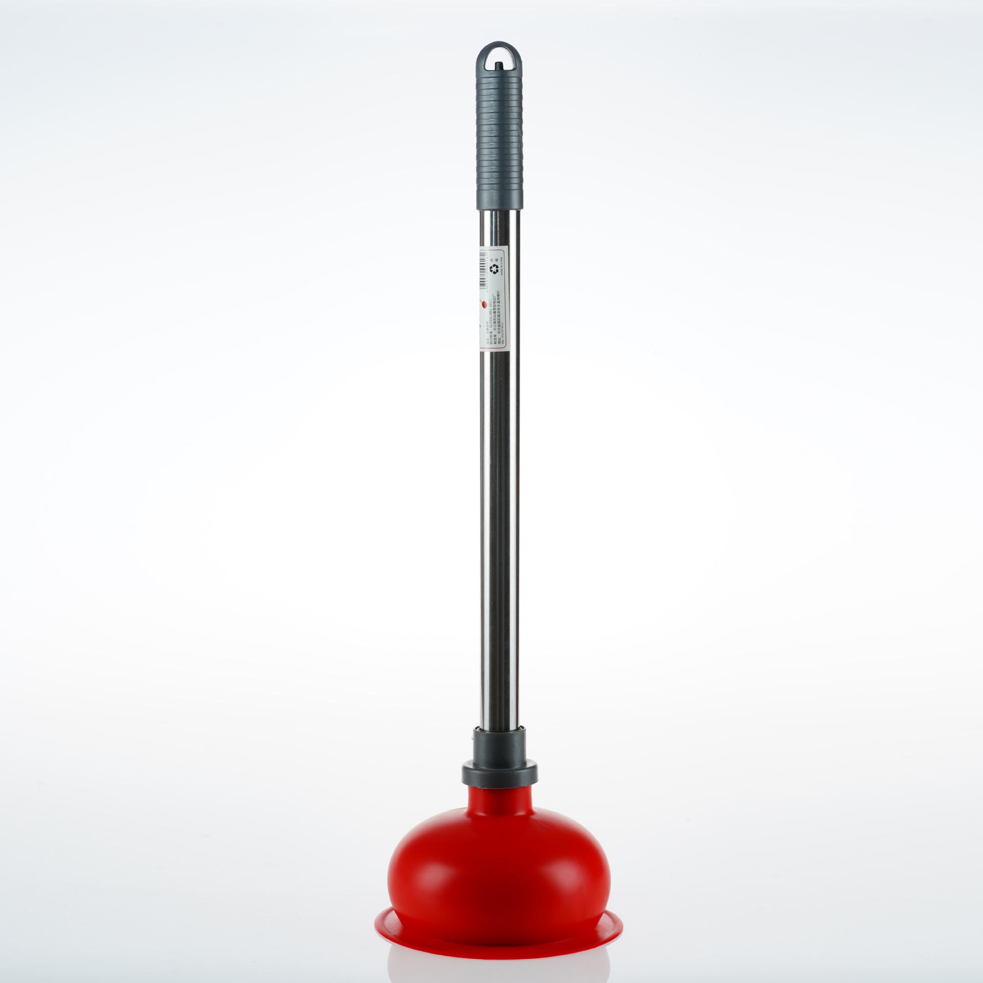 One Shot Toilet Unclogger: Strong Suction Plunger for Clogged Pipes