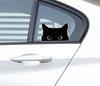 Funny Cat with Big Eyes Car Sticker Vinyl Waterproof Reflective Decal for Car Window Bumper Automotive Exterior Decor