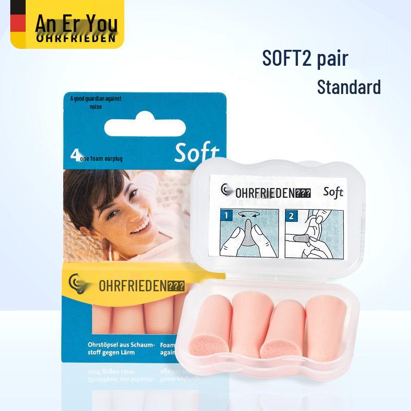 German Soundproof Earplugs for Anti-Snoring and Noise Reduction