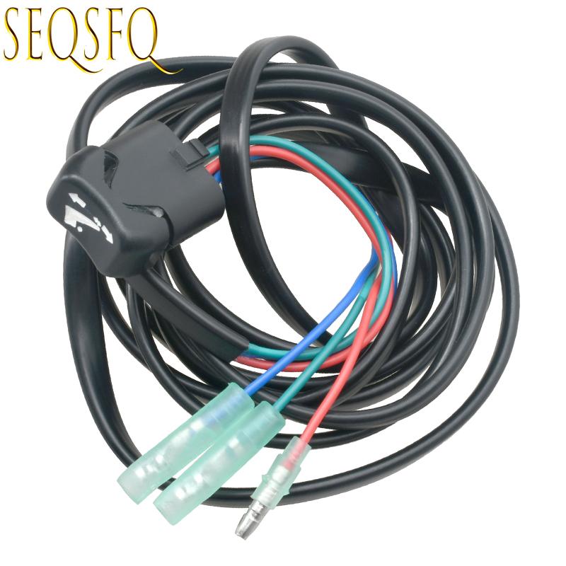 704-82563-40 Trim & Tilt Switch Assy For YAMAHA Engine Top Single Outboard Remote Control Box Aftermarket