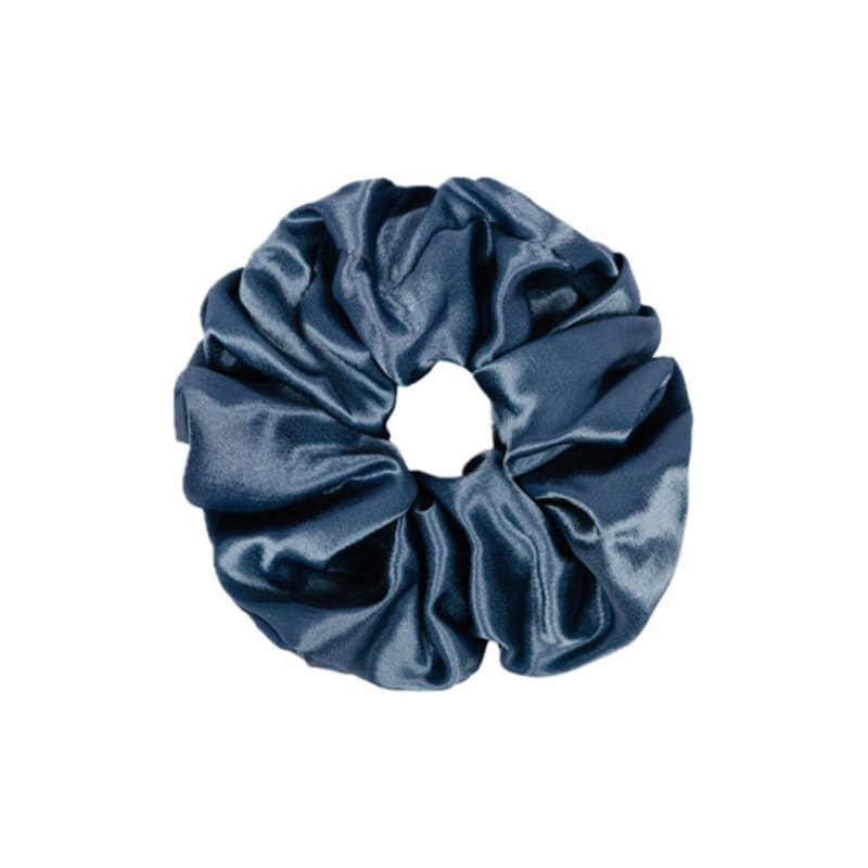 LILYKORI Silk Soft Scrunchie (Blue)