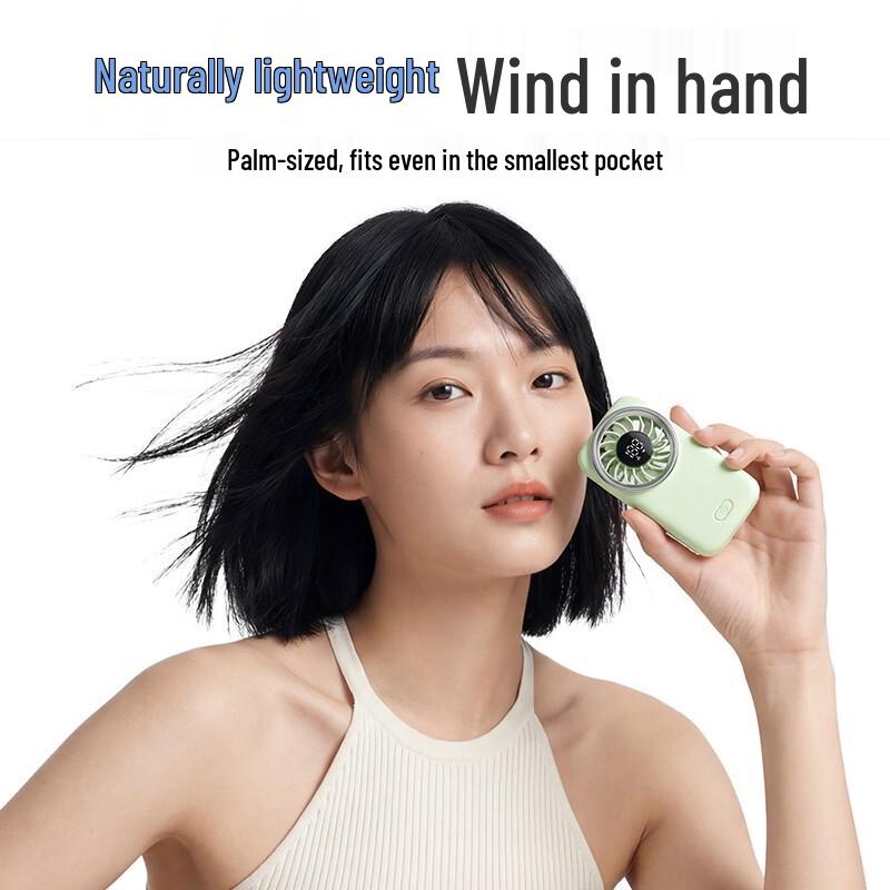Portable USB Rechargeable Handheld Mini Fan