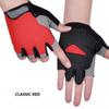 Guanti da Fitness Traspiranti Palmo in Silicone Dorso Vuoto Guanti da Palestra Allenamento Pesi Manubri Guanti Sportivi Accessori per Bici