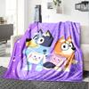 1 Stück B-Blucy Decke, Geschenk, für Männer und Frauen, Weiche Decke, Gut für Schlafsofa Couch Reisen, Leichte Flanelldecke