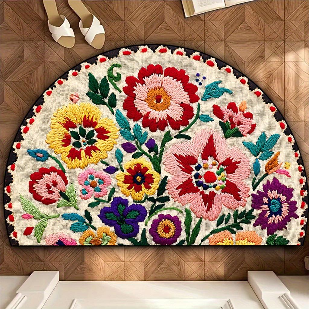 Entrance Door Mat Carpet Living Room Bedroom Household Dirt Resistant Non Slip Kitchen Floor Mat