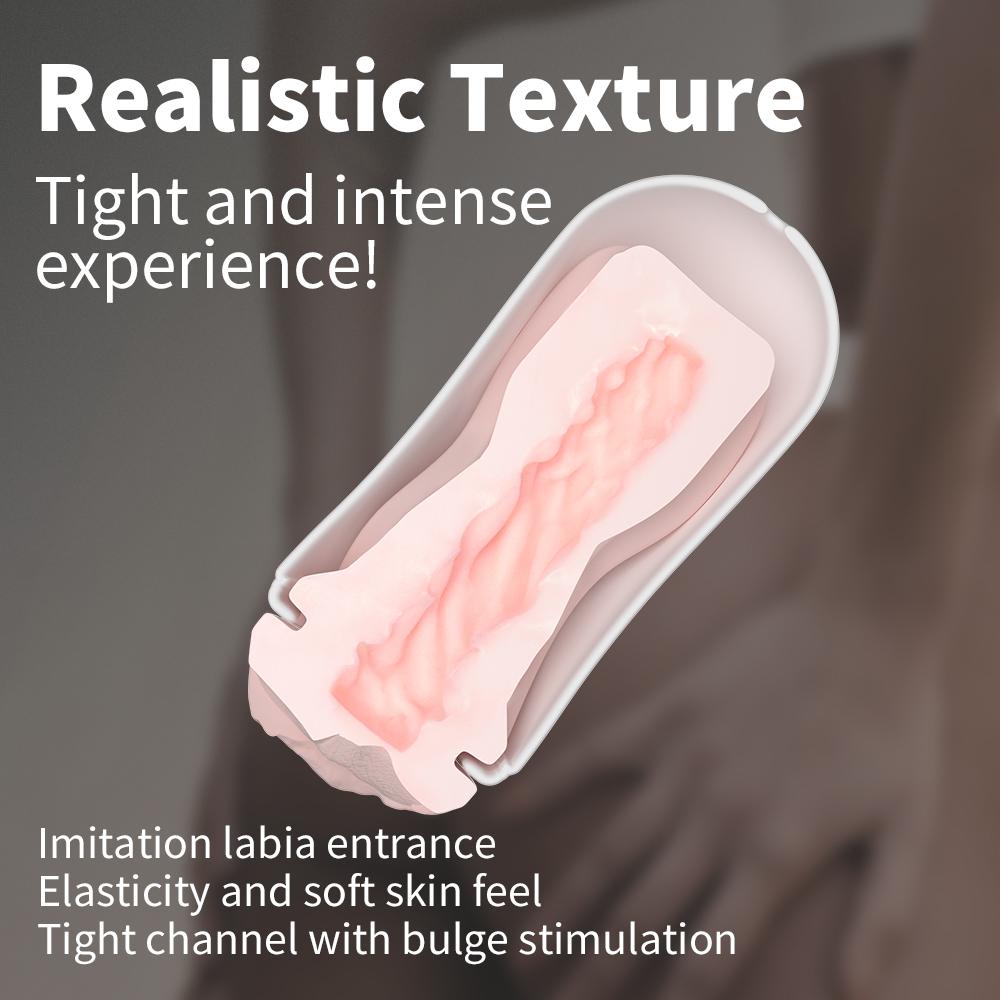 Male Masturbator Cup Soft Pussy Sex Toys Realistic Vagina for Men Silicone Pocket Pussy Mens Masturbation Sex Products