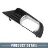 ABSOPRO Left and Right Side Fog Lamp Grille Cover Part Numbers Compatible with Toyota Camry 2007 2008 1 Pair Trim, 5212706040/5212806040, 2009, Black,