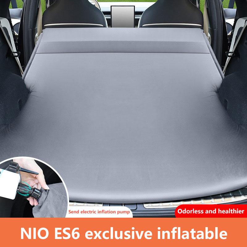 Car Travel Bed For NIO ES6 Inflatable Air Mattress Self-driving Tour Bed Outdoor Car Camping Accessories Trunk Sleeping Mat