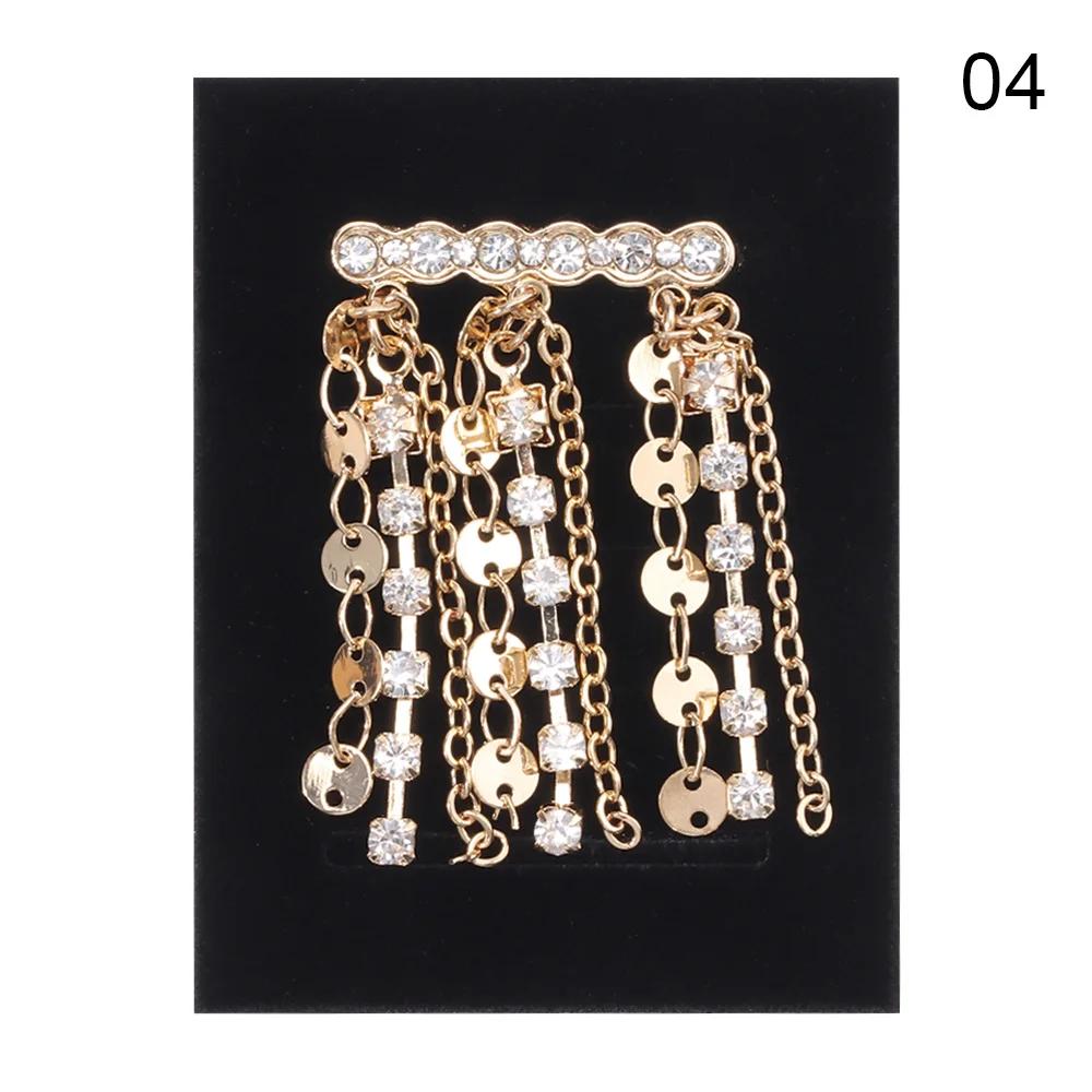 Fashion Strap Decorative Ring for Apple Watch Creative Metal Tassel Charms Watch Band Ornament for iwatch Silicone Strap Jewelry