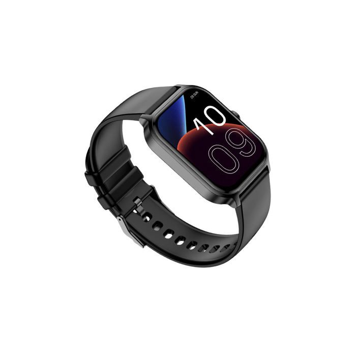 SPC SMARTEE DUO 3 - Montre Connectée Vec Écran AMOLED 1,93”, Appels Bluetooth, Noir/gris