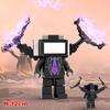 MOC Skibidi Toilet Blocchi da Costruzione Titan Monitorman Spider VS TV Man Figure Giocattoli da Costruzione Modello Fai da Te per Bambini Natale