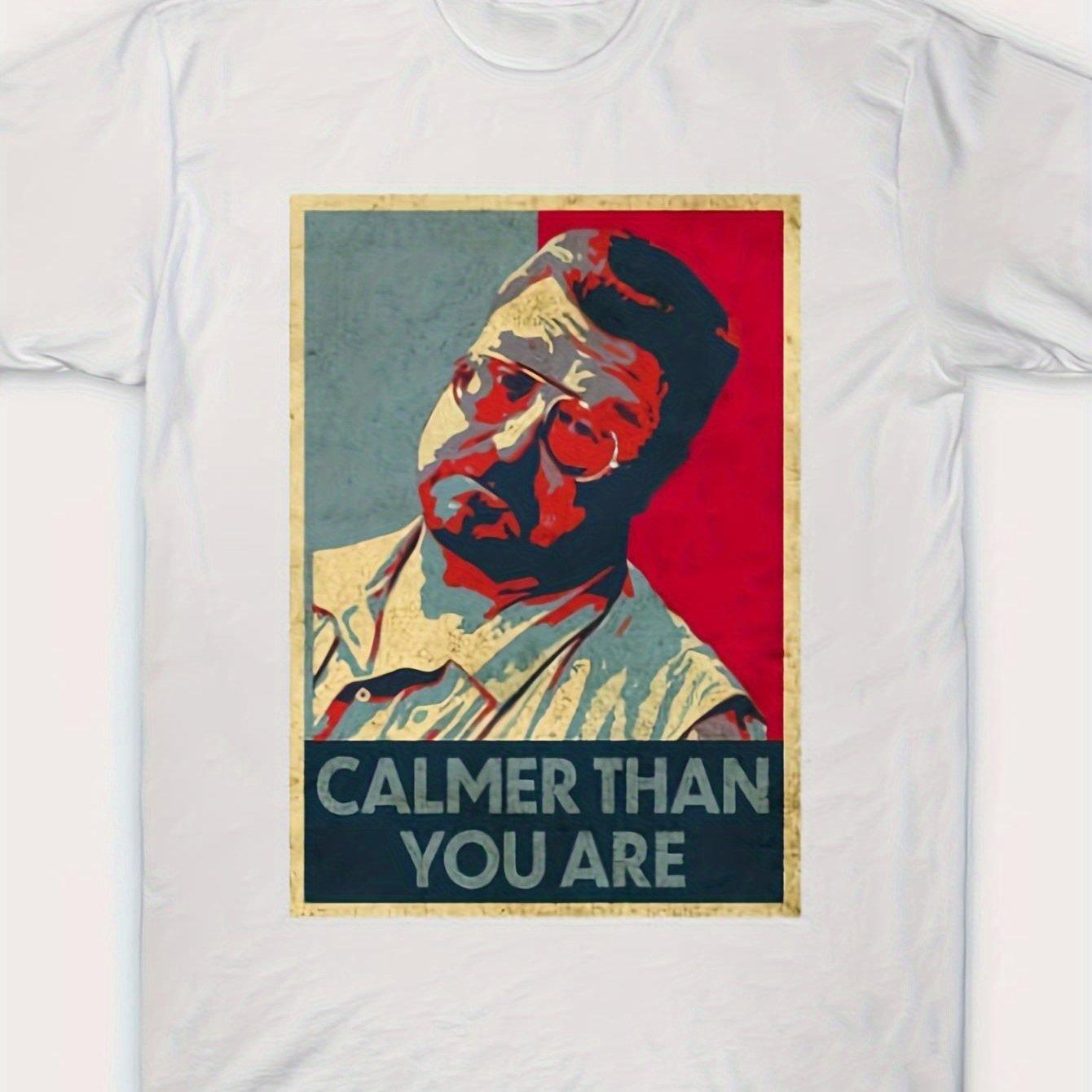 

Men s Retro Big Le Fox Pattern T-shirt Four Seasons Men s and Women s Pure Cotton Casual Fashion Streetwear 4XL