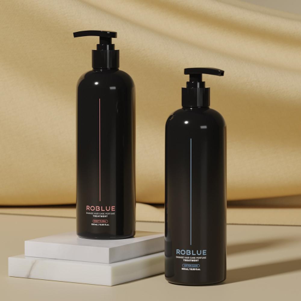 Roblue Damaged Hair Care Ph Balanced Scalp Cleanser Perfume Treatment 500ml