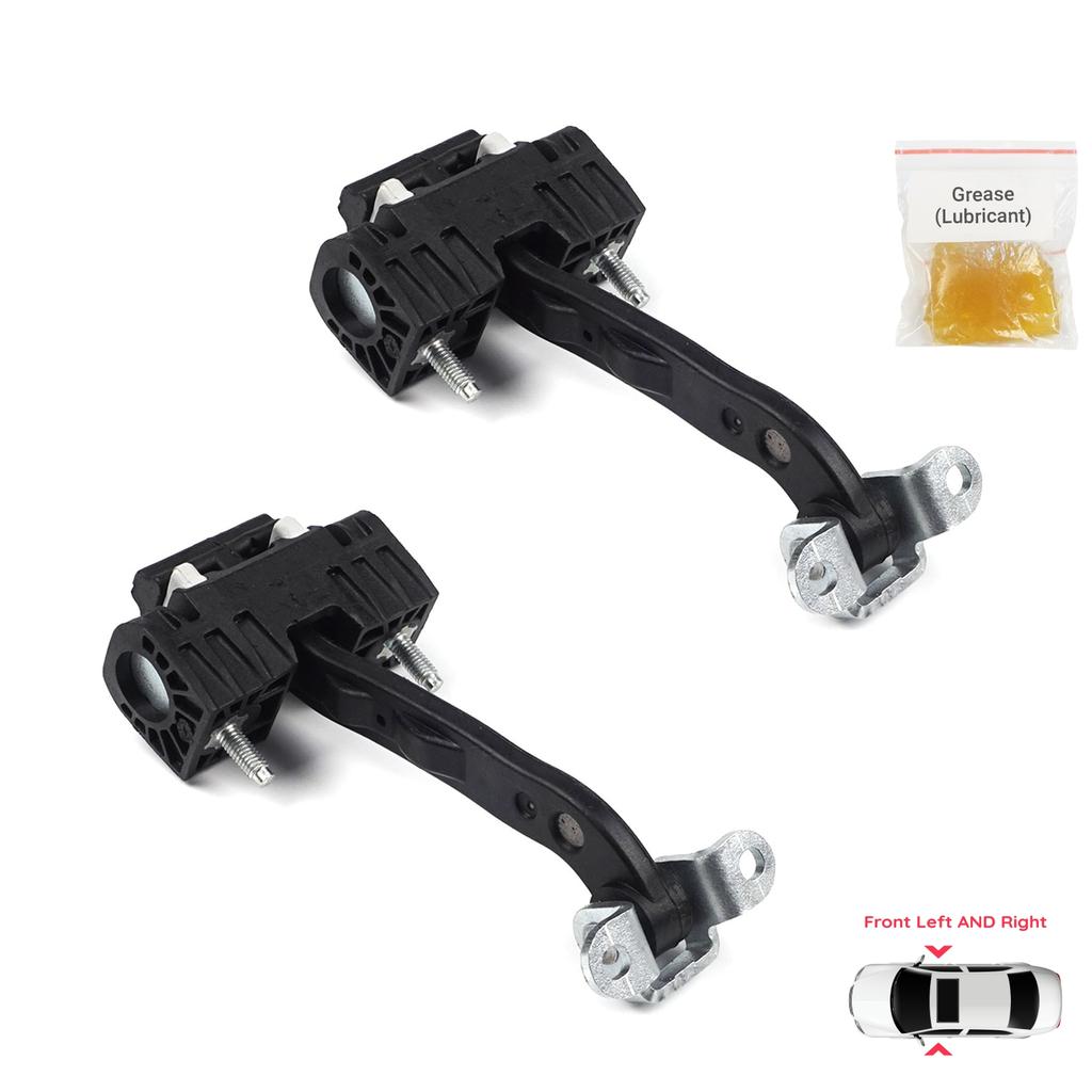 EDP773-1 2 Pieces Front Left AND Right Door Hinge Stop Check Strap Limiter for Citroen Relay Jumper MK2 250 290 2006-On 9181N9