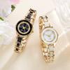Woman Simulation Ceramic Bracelet Watch Quartz Wristwatch