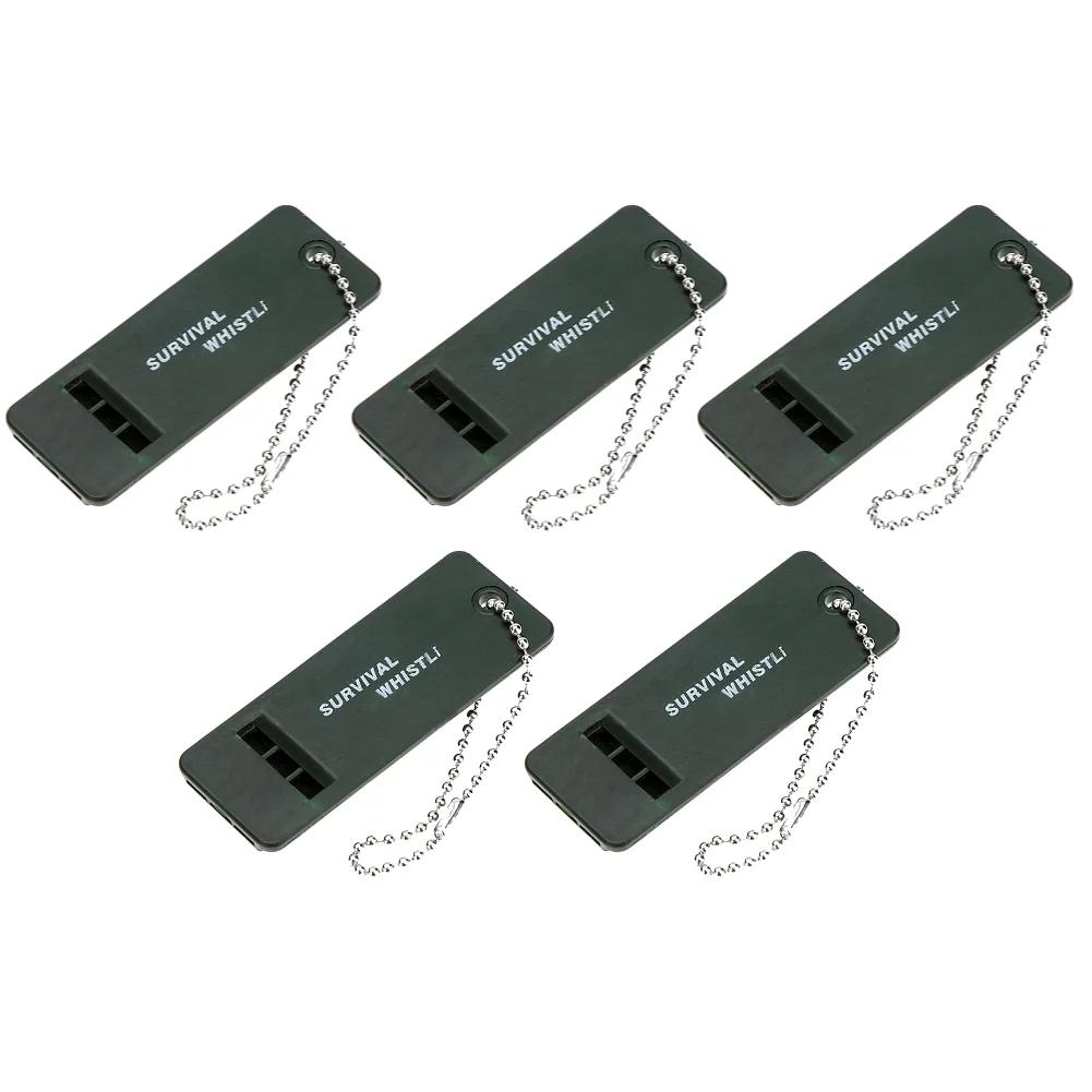 3-Frequency Whistle High Decibel Outdoor Survival Whistle Rescue Signaling First Aid Tool for Hiking Camping Mountaineering