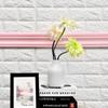 2.3m 3D Pattern Wallpaper Decorative Line Skirting Line Decoration Self-adhesive Waterproof Living Room Wall Border Sticker