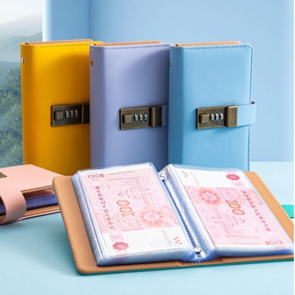 

PU Mini Binder Экономия Вызов Экономия Денег Вызовы Экономии Любители Листов