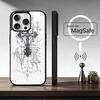 C-Cool Dark Catgothic C-Cross For Magsafe Phone Case for iPhone 17 16 15 14 13 12 11 Series Wireless Charging