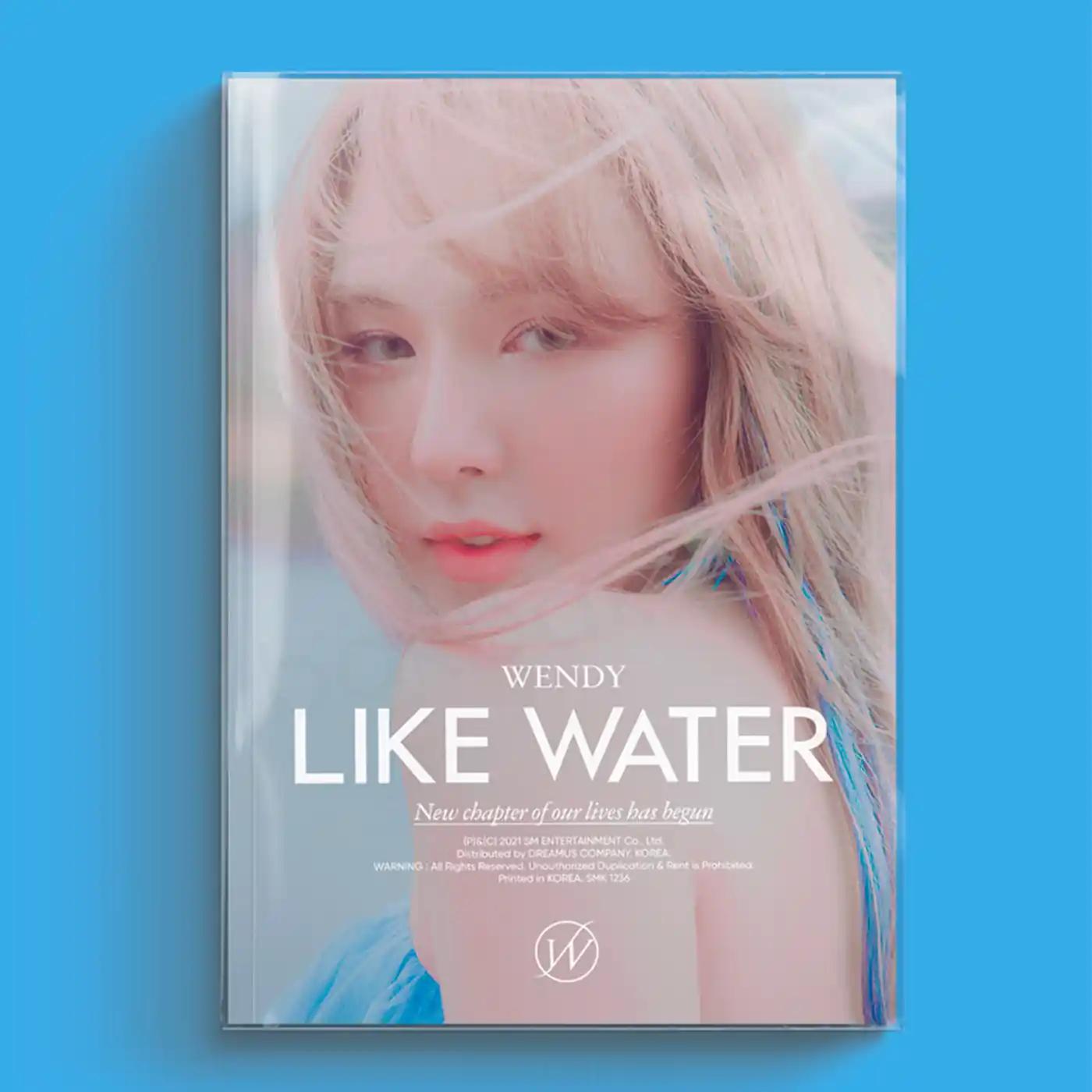 

Red Velvet Wendy - [Like Water] 1-й мини-альбом Версия ФОТОБУКА Photobook