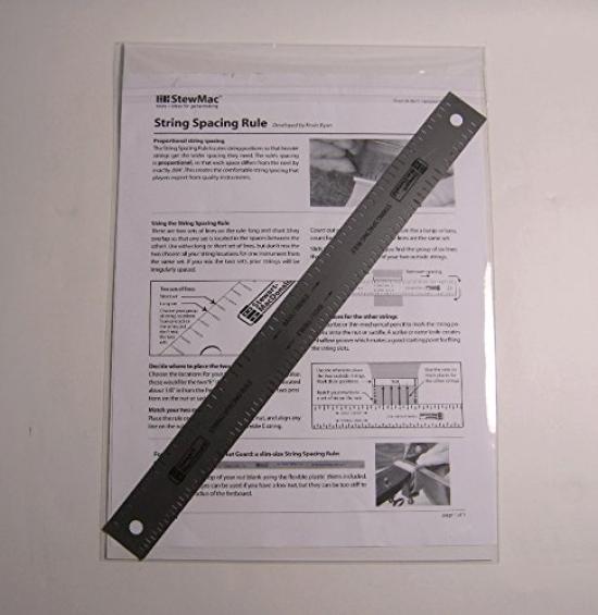 StewMac String Spacing Rule Nut Groove Cutting Gauge [Product]
