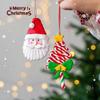 Christmas snowman specifications Christmas decoration home scene layout props Christmas pendant Santa Claus pendant Christmas gingerbread man polymer