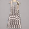 Breathable Kitchen Aprons Geometry Gardening Work Clothes  For Cleaning Cooking Baking