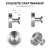 Waterproof Suction Cup Hook Metal Wall Hanger Useful Clothes Hooks  for Bathroom