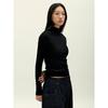 Anggae Smocked Pullover Black