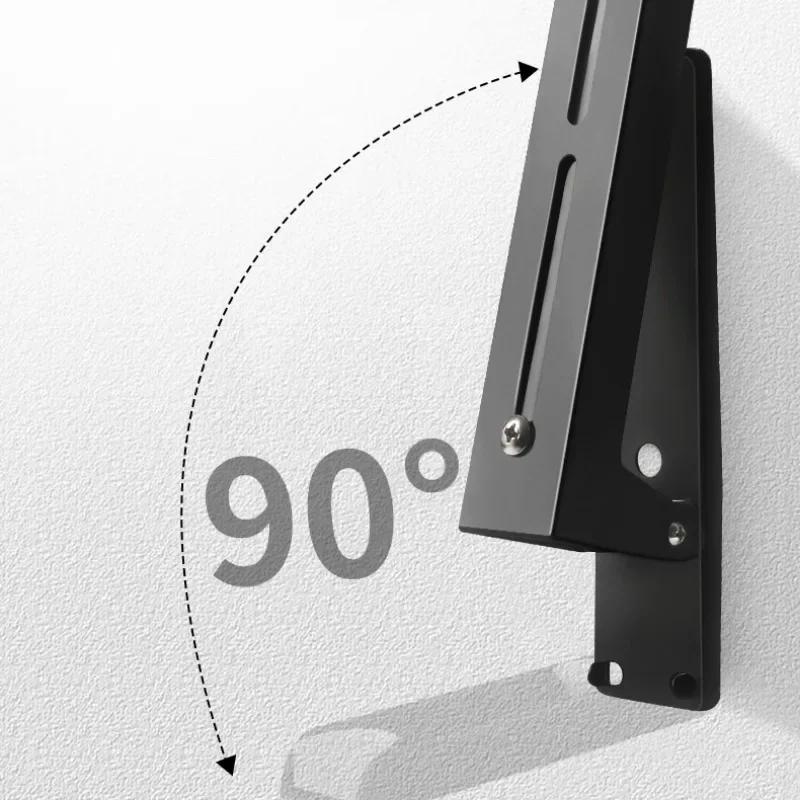 Edelstahl Mikrowelle Faltbare Ofen Regal Rack Unterstützung Rahmen Stretch Einstellbare Wand Halterung Halter Küche Lagerung