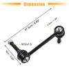 UXCELL 2pcs Front Sway Bar Links K80946 K80948 End Link for Toyota Tacoma 2005-2019
