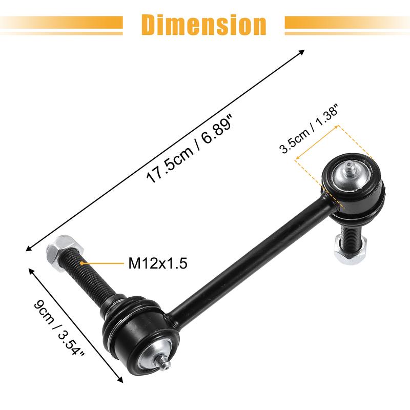 UXCELL 2pcs Front Sway Bar Links K80946 K80948 End Link for Toyota Tacoma 2005-2019
