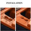 For Leapmotor C10 C16 Car Wireless Charging Water Cup Pad Silicone Central Control Anti-slip Anti-bump Armrest Box Pad Storage