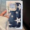 HOT Luxury Red Leopard Print Star Lichee Leather Pattern Phone Case For Redmi Note 14 13 12 11 10 9 8 Pro Plus 4G 5G Cover