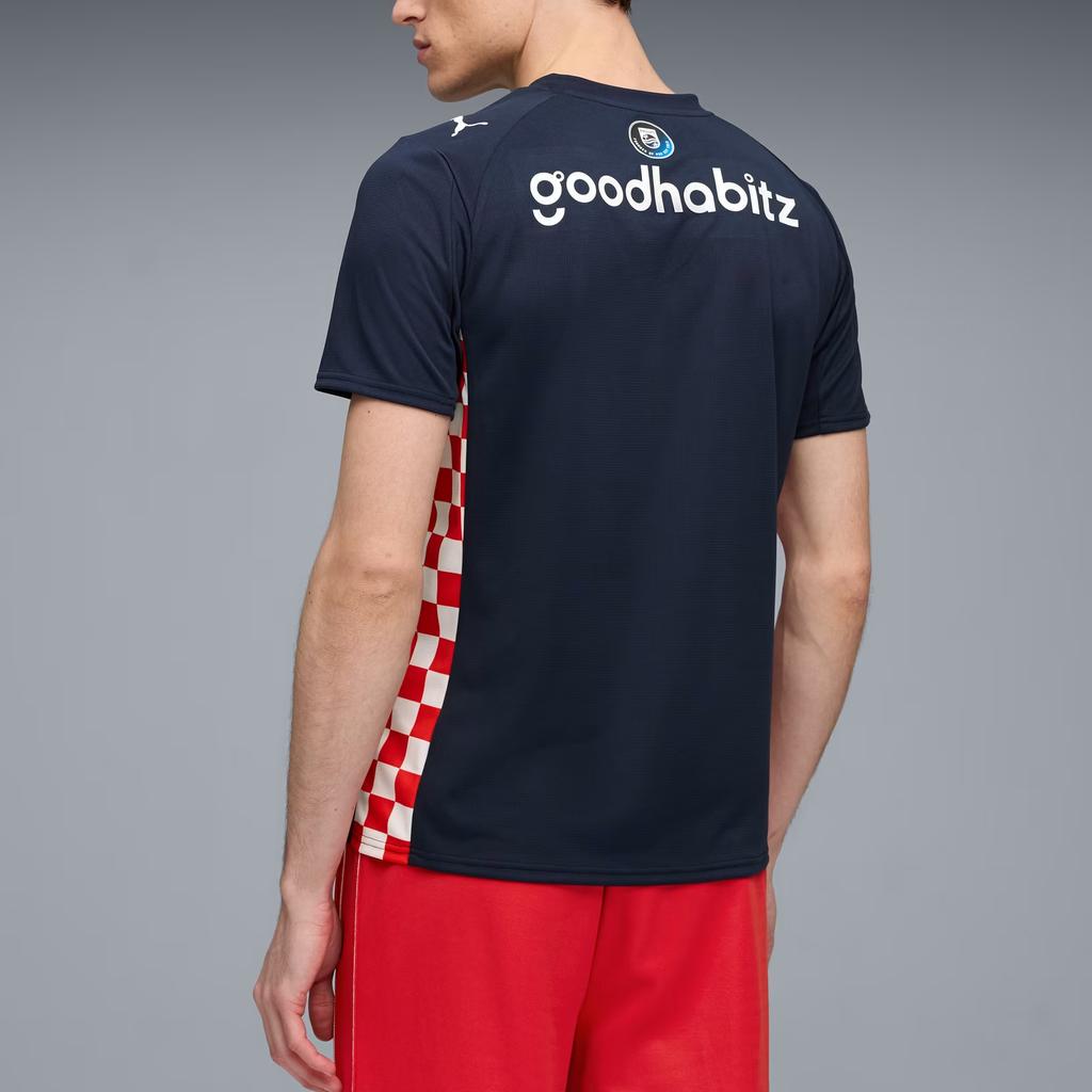 Puma PSV Eindhoven Drycell SS25 25/26 Away Simple Comfortable Versatile Short Sleeve Football Shirt Men Tops 780429-02